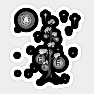 Tree Lights Sticker